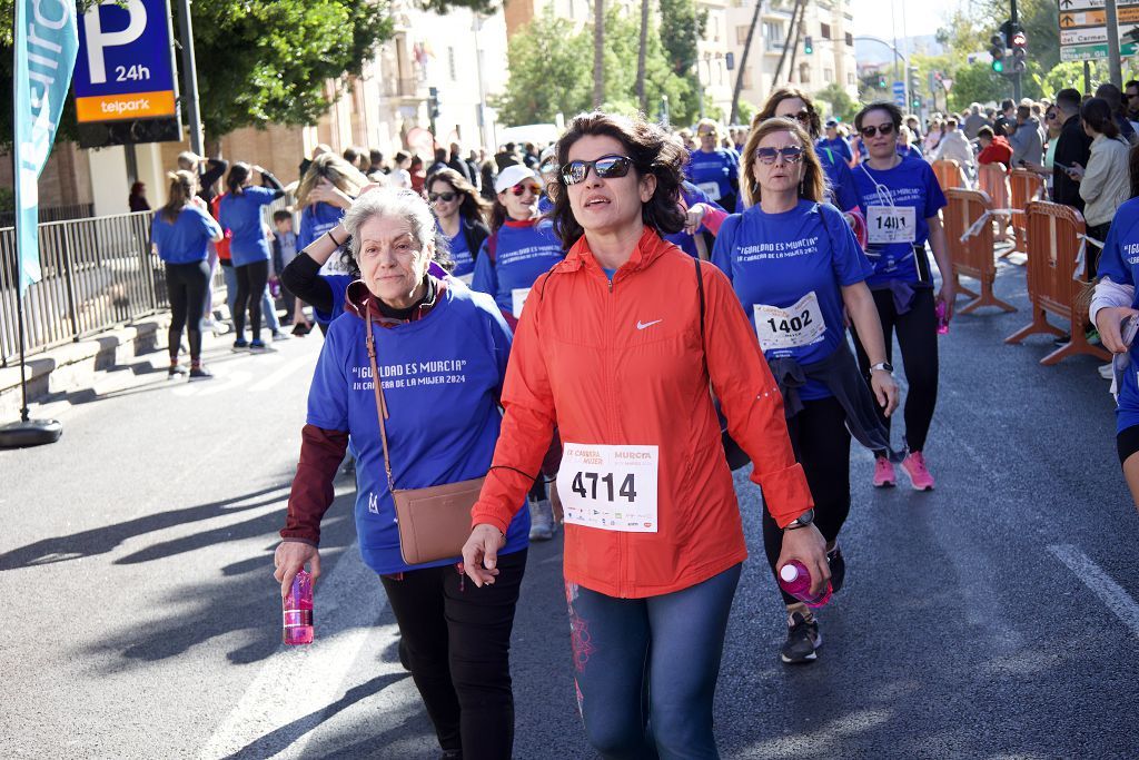 Las imágenes de la llegada a meta de la Carrera de la Mujer de Murcia 2024