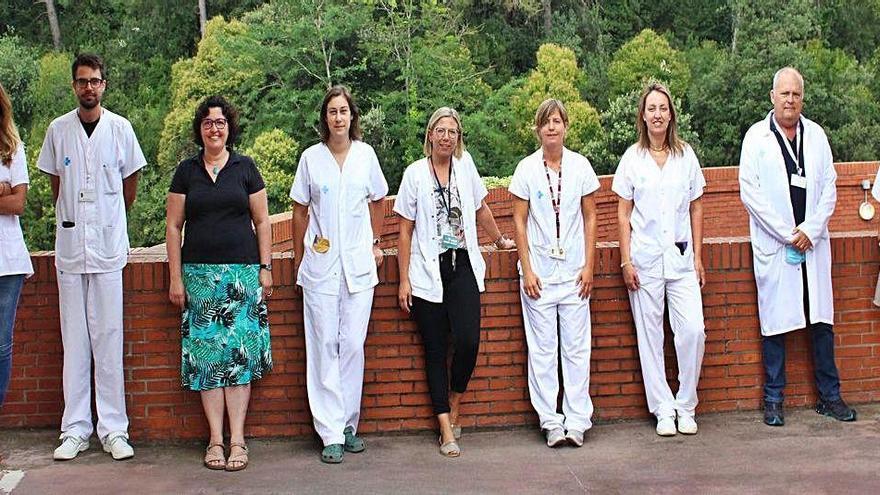 L&#039;equip de pal·liatius de pediatria de Girona al complet.