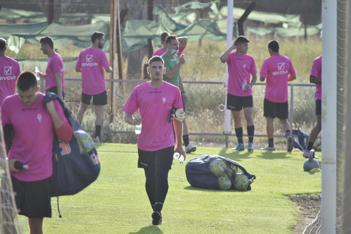 Juan Sabas regresa a los entrenamientos del Córdoba CF