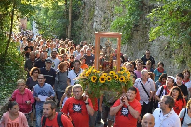 La Mare de Déu de Queralt torna al seu santuari