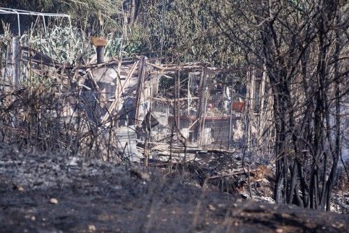 L'endemà de l'incendi a Girona