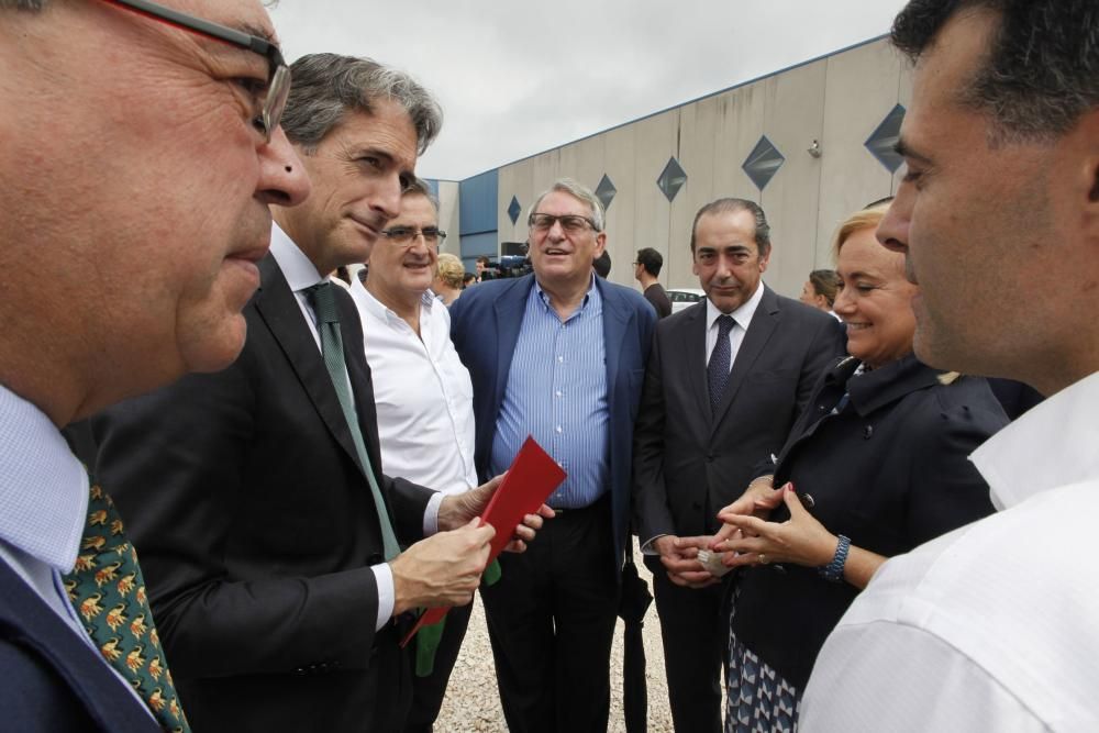 El Ministro de Fomento en Gijón