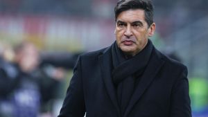 El entrenador portugués Paulo Fonseca, en su etapa en el AC Milan.