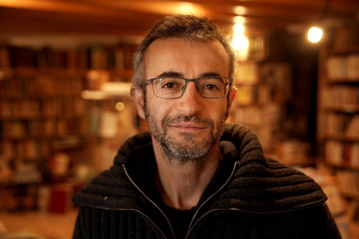 Víctor López-Bachiller, que trabajaba de publicista en Barcelona, regenta la librería Páramo de Urueña.