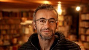 Víctor López-Bachiller, que trabajaba de publicista en Barcelona, regenta la librería Páramo de Urueña.