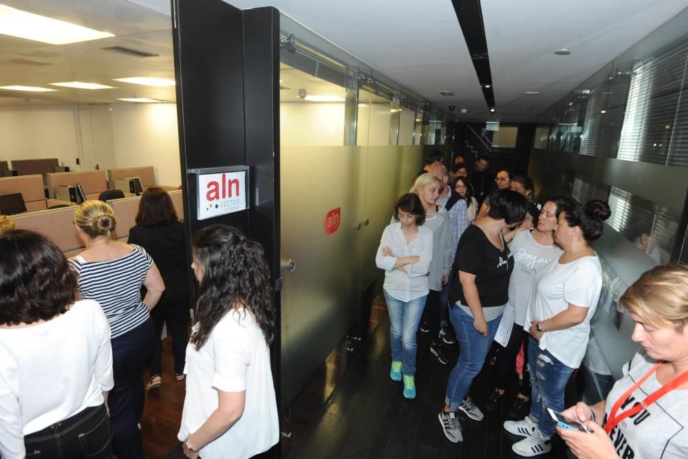 Personal de ALN Telemarketing inicia un encierro