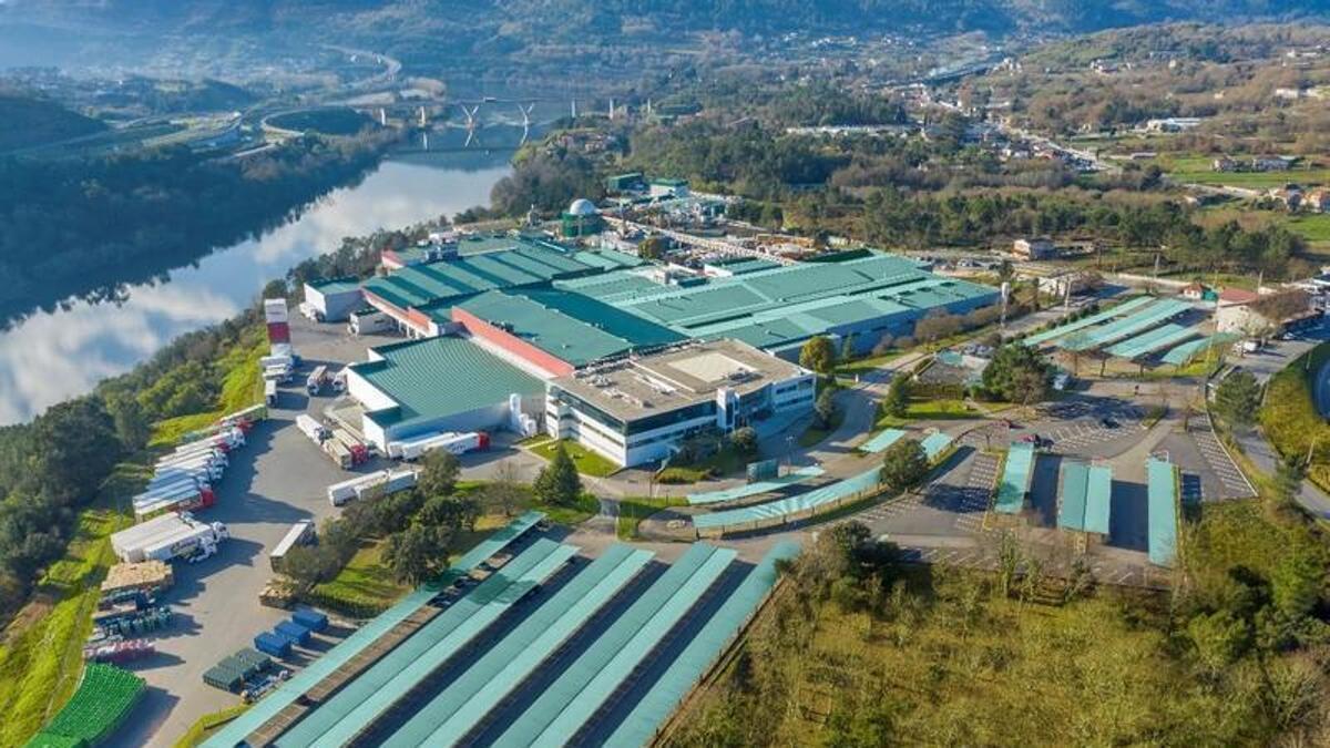 Instalaciones de Coren en Santa Cruz de Arrabaldo, en Ourense.