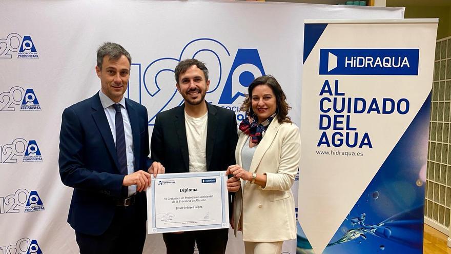 Javier Ivànyez gana el VI Premio de Periodismo Ambiental Hidraqua - APPA