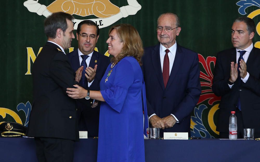 El subdelegado del Gobierno, Miguel Briones, ha presidido el acto y ha centrado gran parte de su discurso al desafío independentista en Cataluña.