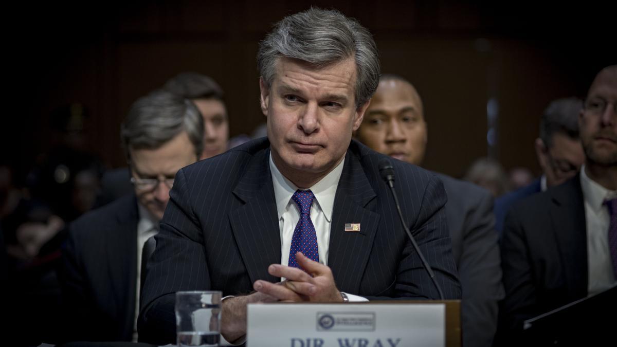 El director del FBI, Chris Wray.