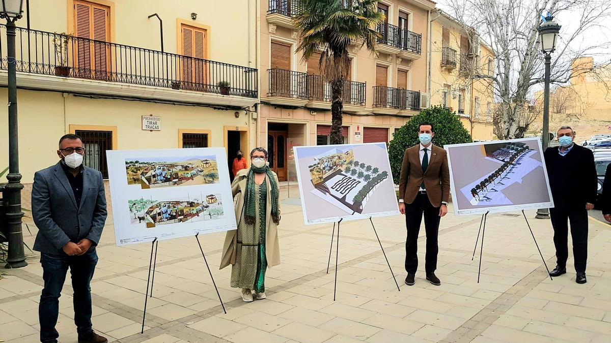 Presentación del plan de reforma de la Plaza de Arriba de Elda.