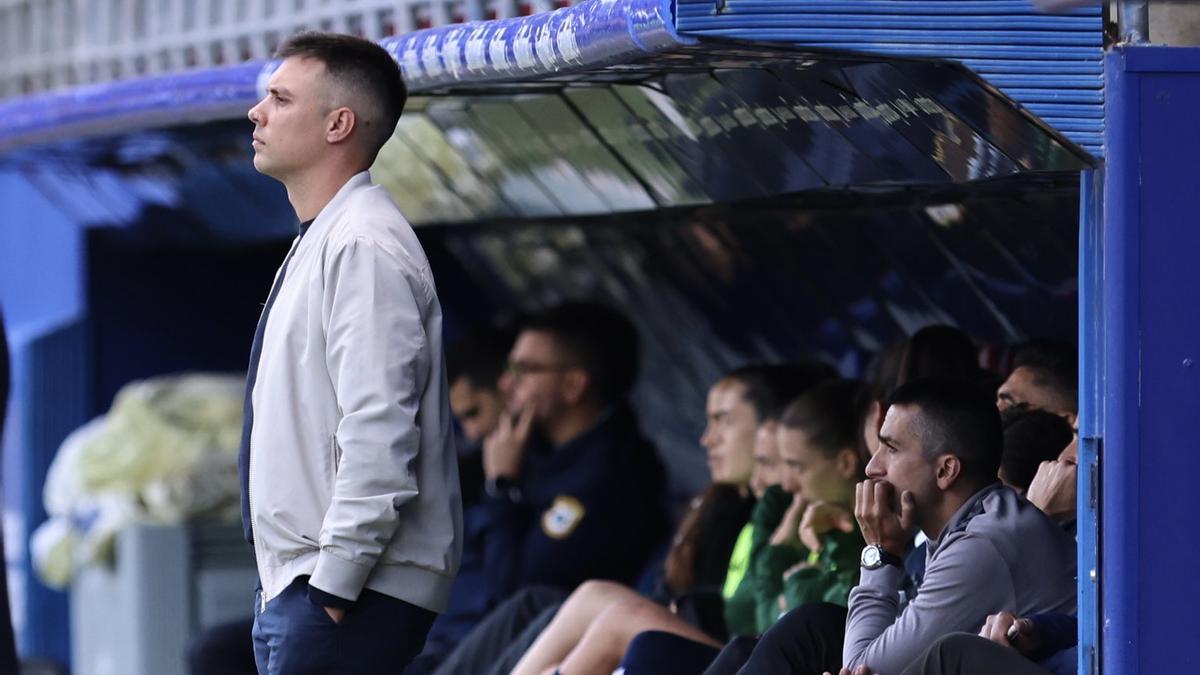 Yeray Martín, en su etapa en el Eibar.