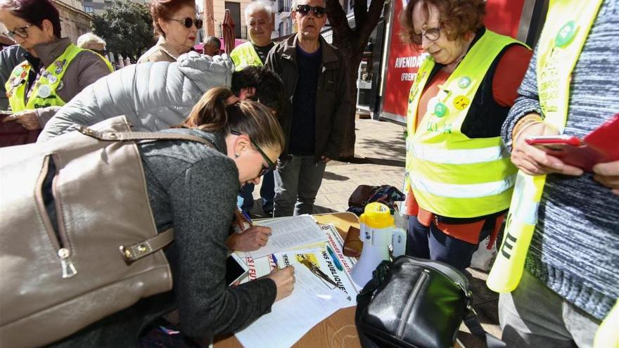 La Plataforma por las Pensiones Dignas espera una gran movilización en Castellón