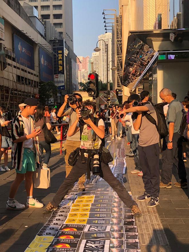 Susana Vera trabajando en Hong Kong