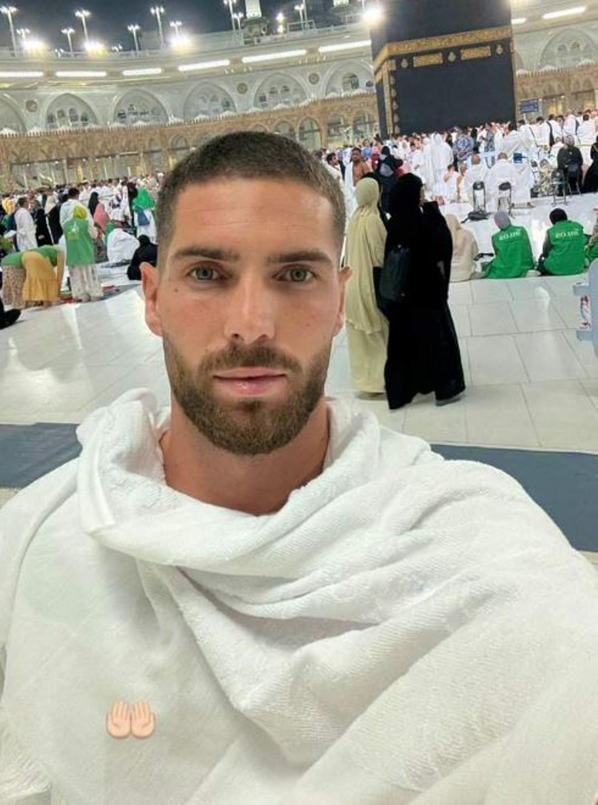 Luca Zidane, en Instagram