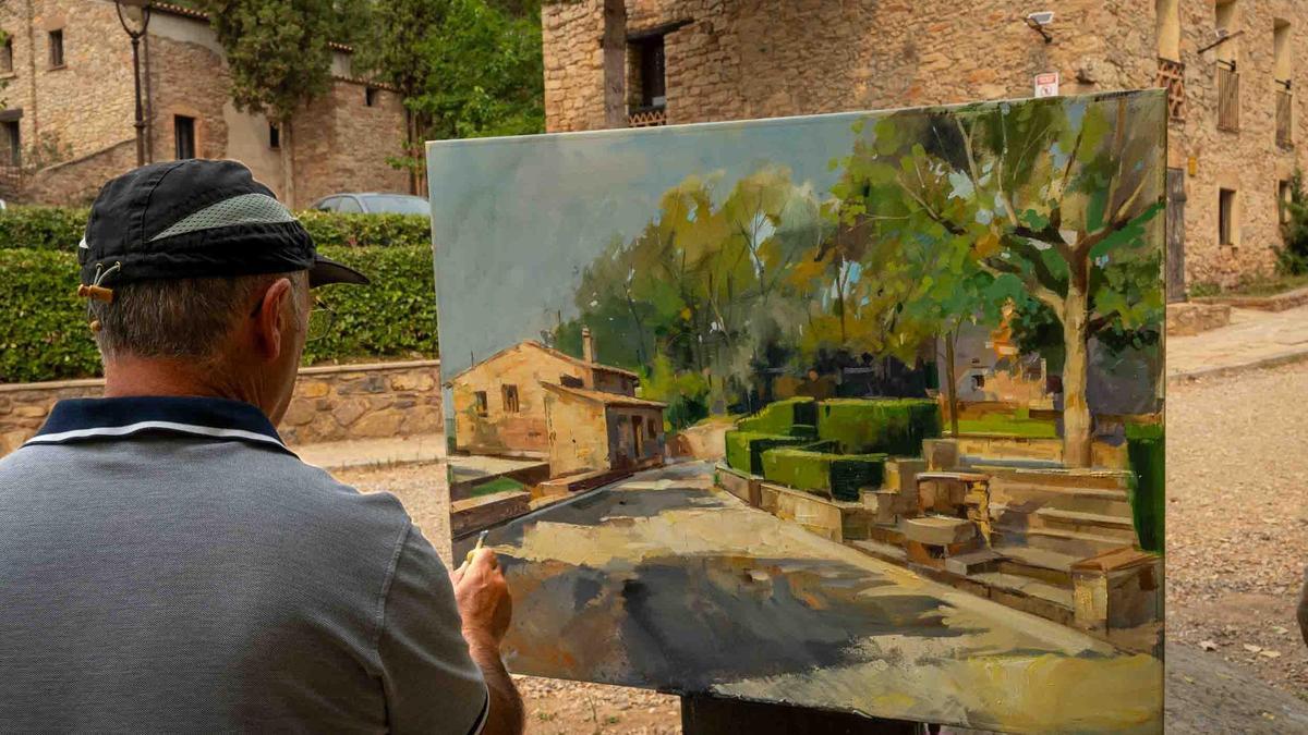 Castellnou de Bages celebra la Festa Major amb el Concurs de Pintura Ràpida i un concert-vermut