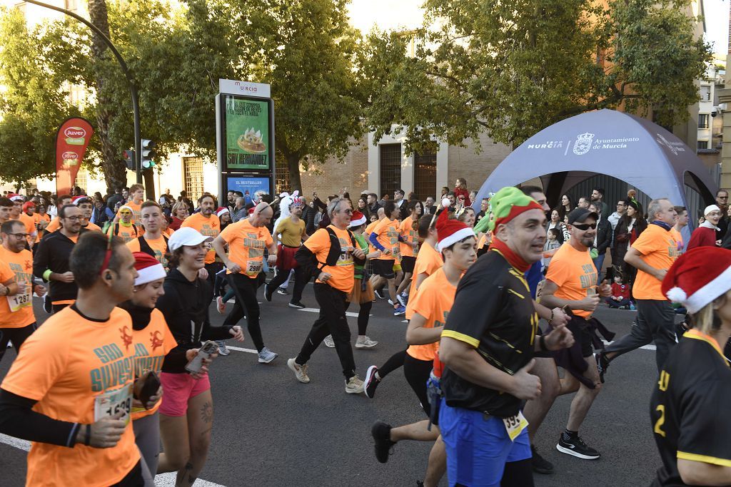 La San Silvestre 2025 en Murcia, en fotografías