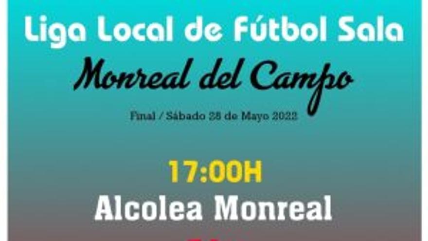 Final de la Liga Local de Fútbol Sala de Monreal del Campo 21/22