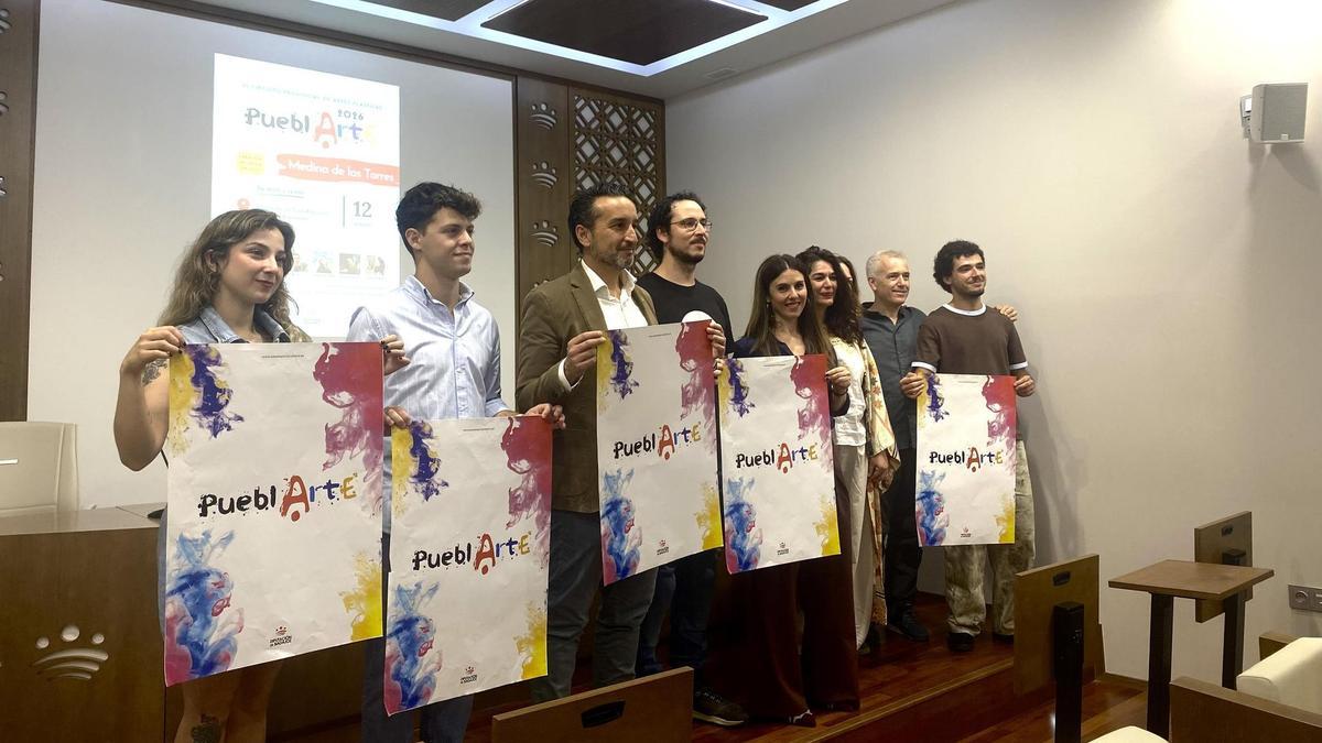 Presentación de 'Pueblarte' en la Diputación de Badajoz