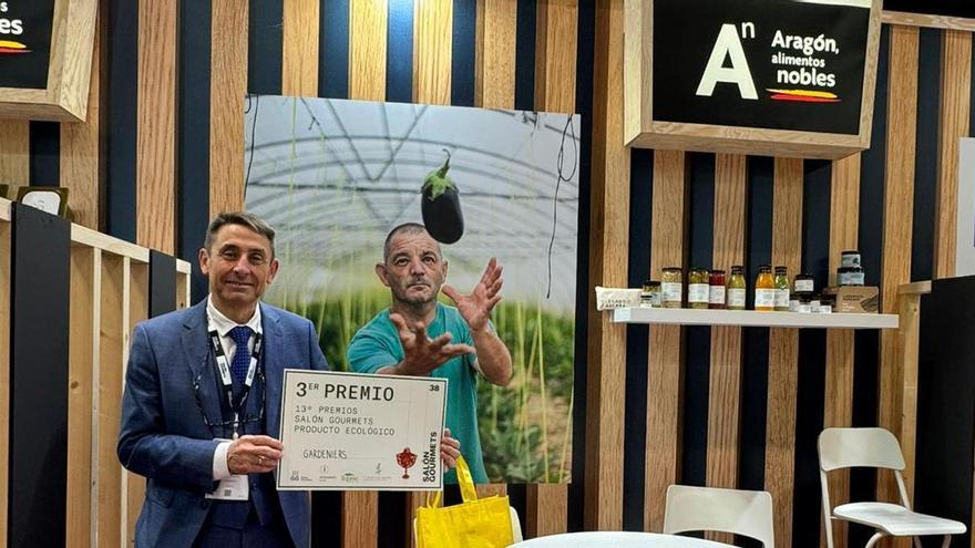 Gardeniers, tercer premio internacional de mejor producto ecológico en el Salón Gourmet.