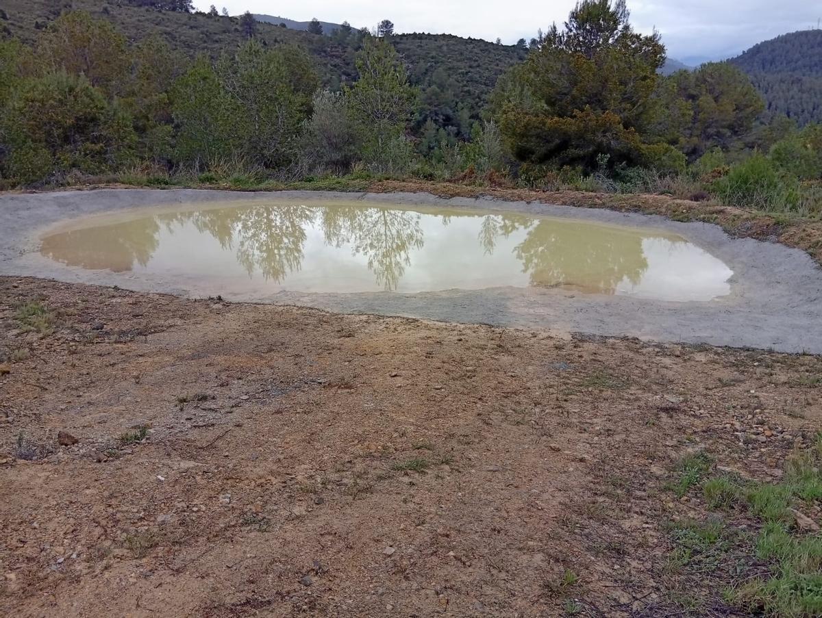El Ayuntamiento ha construido abrevaderos para la fauna.