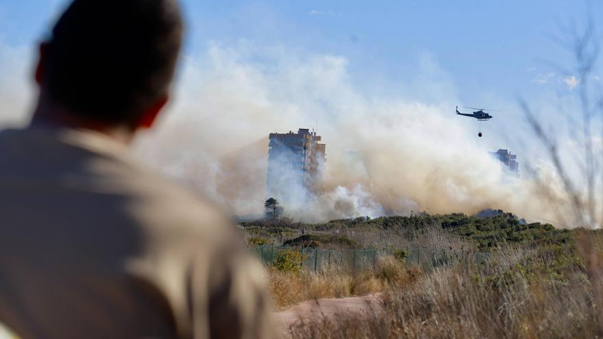 La Guàrdia Civil localitza el presumpte piròman del Saler a l’hospital