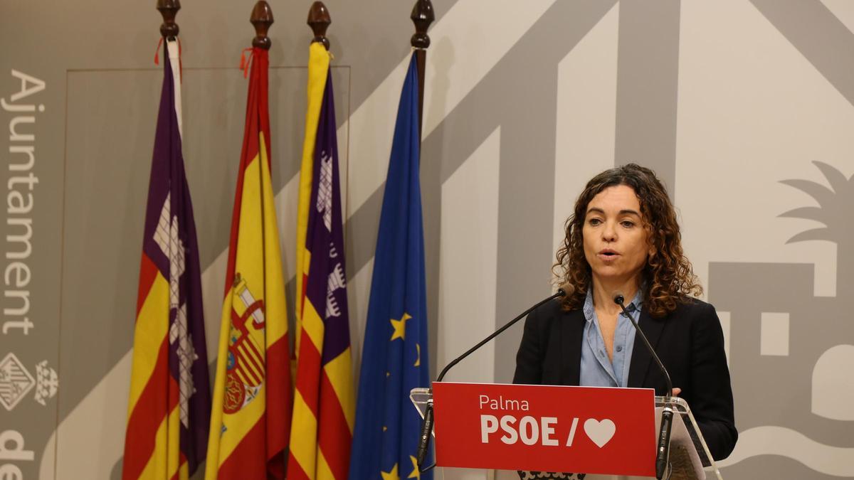 Rosario Sánchez, portavoz del PSOE de Palma.