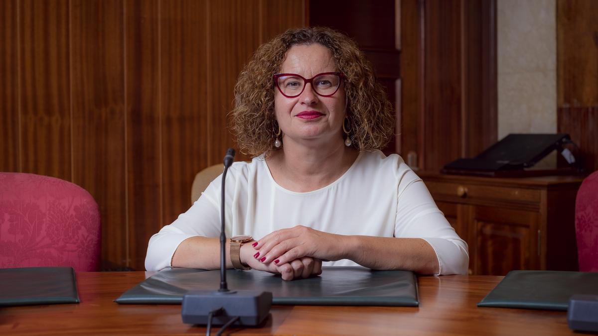 La consejera de Igualdad del Cabildo de La Palma, Nieves Hernández.