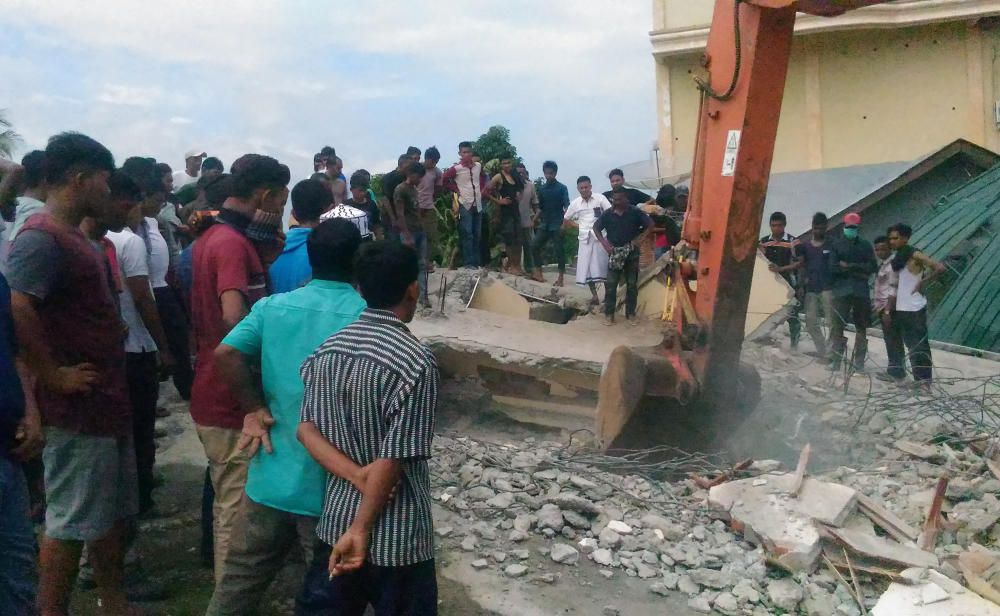Las imágenes del terremoto en Indonesia