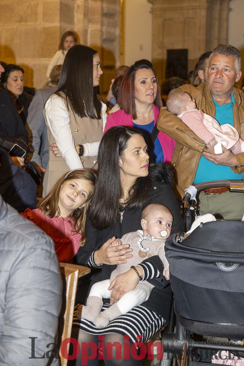 Presentación a la Vera Cruz de Caravaca de los niños nacidos en 2023