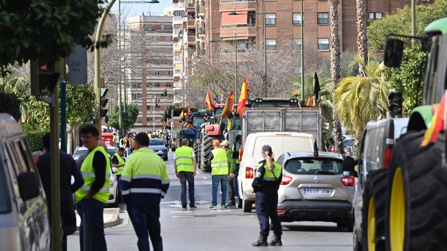 Tractorada en Castelló