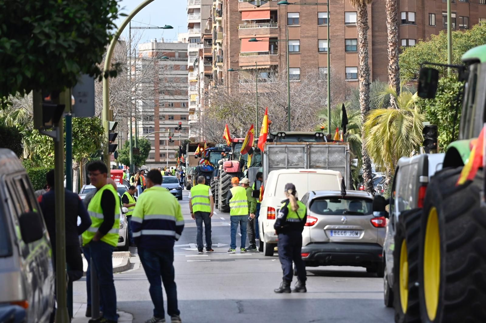 Tractorada en Castelló