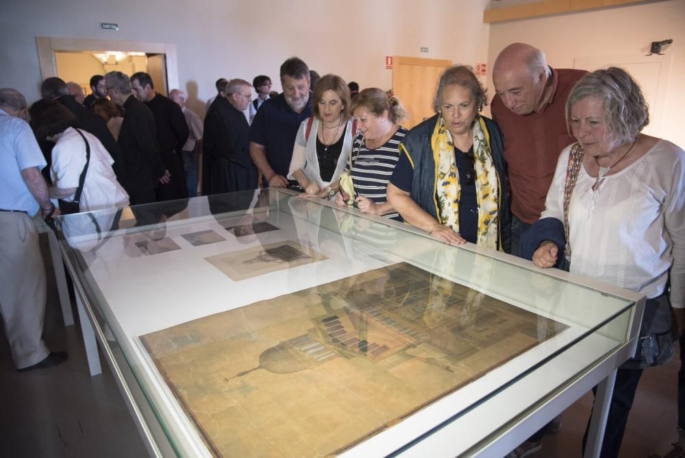 Presentació de la restauració de plànols de la Bas