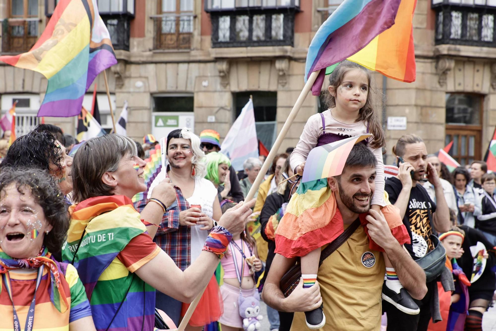 En imágenes: Así fue la celebración del Orgullín en Gijón