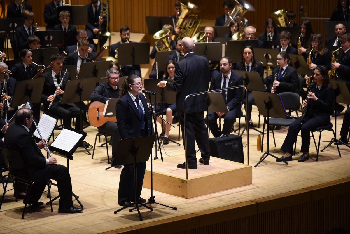 Imatges d'un concert al cicle Bandes a Les Arts. Camila Stornini