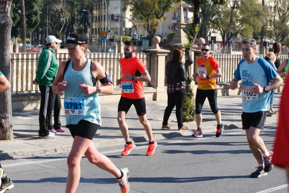 Media Maratón Murcia: Paso por Puente Reina Sofía