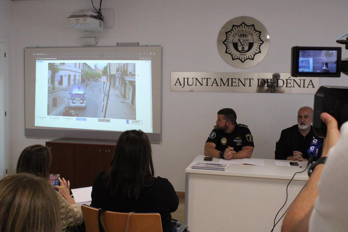 La presentación del sistema de cámaras