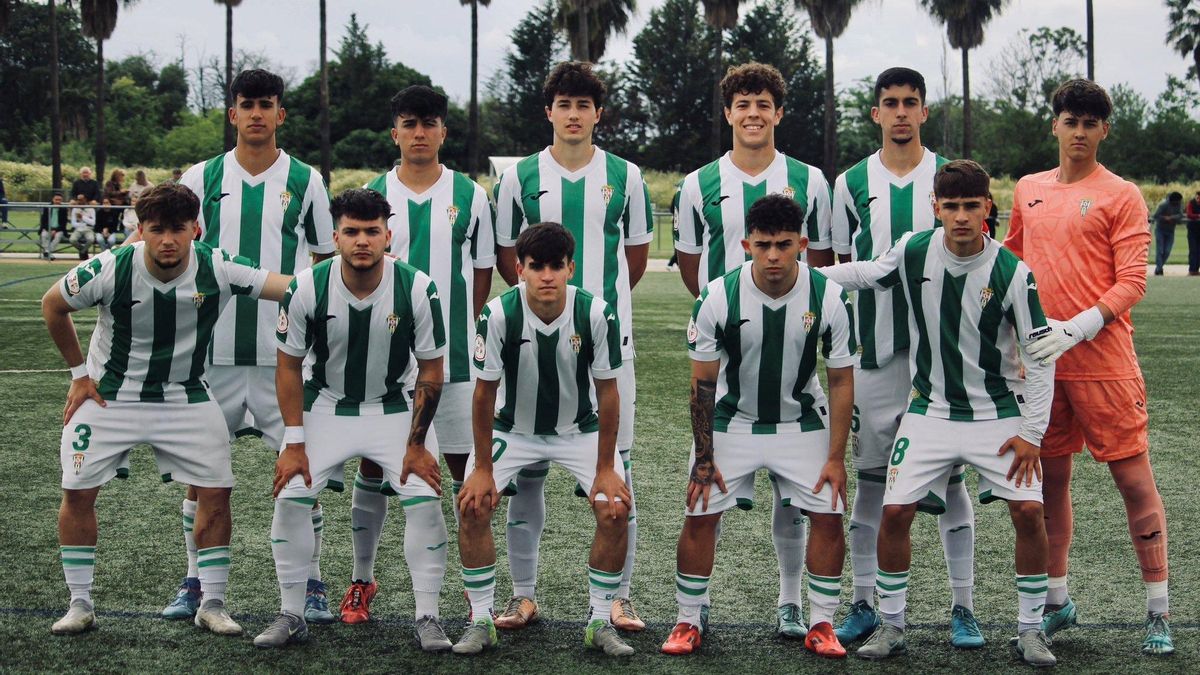 Conjunto juvenil del Córdoba CF de la pasada temporada.