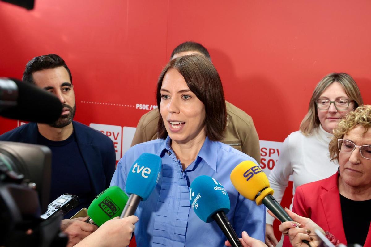 Diana Morant cree que la comisión de Les Naus en las Cortes "será una tapadera"