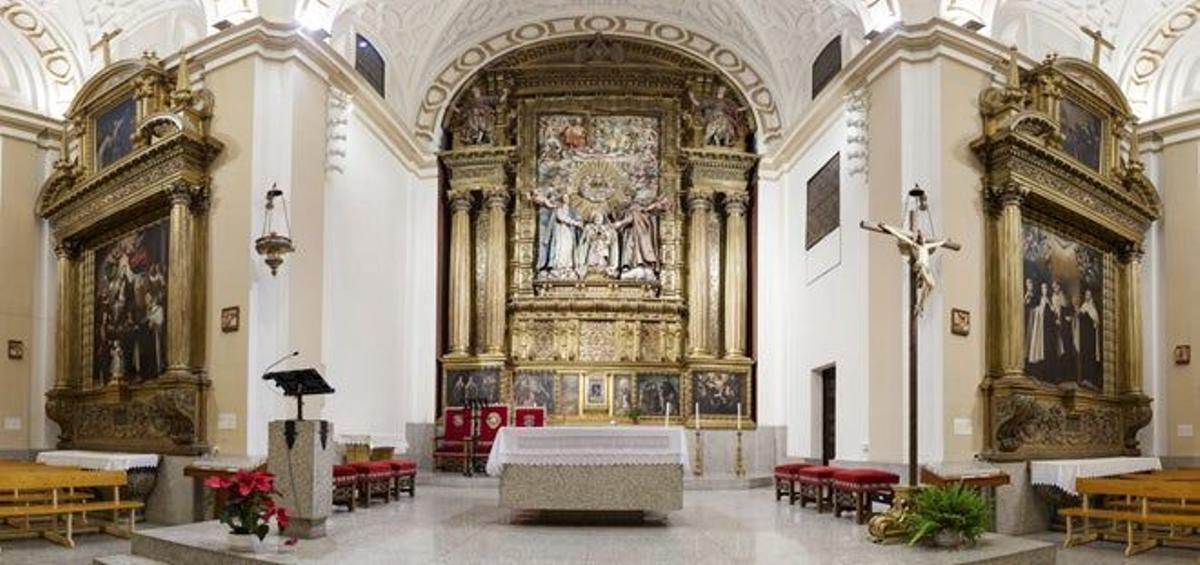 Altar del Monasterio de Santa Teresa en Ávila