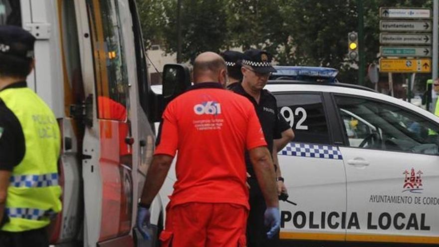 Un motorista herido en una colisión con un coche en la avenida de América