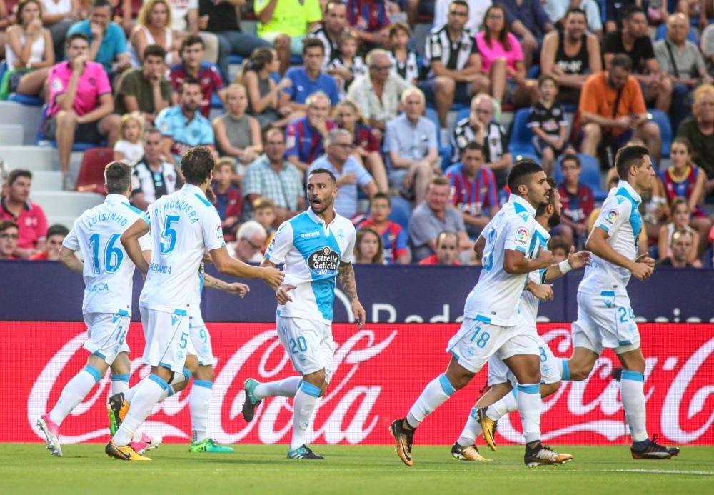 El Dépor no pasa del empate ante el Levante