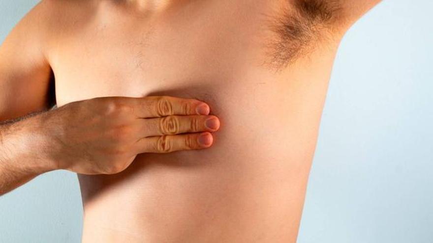 Quins són els símptomes del càncer de mama en homes?