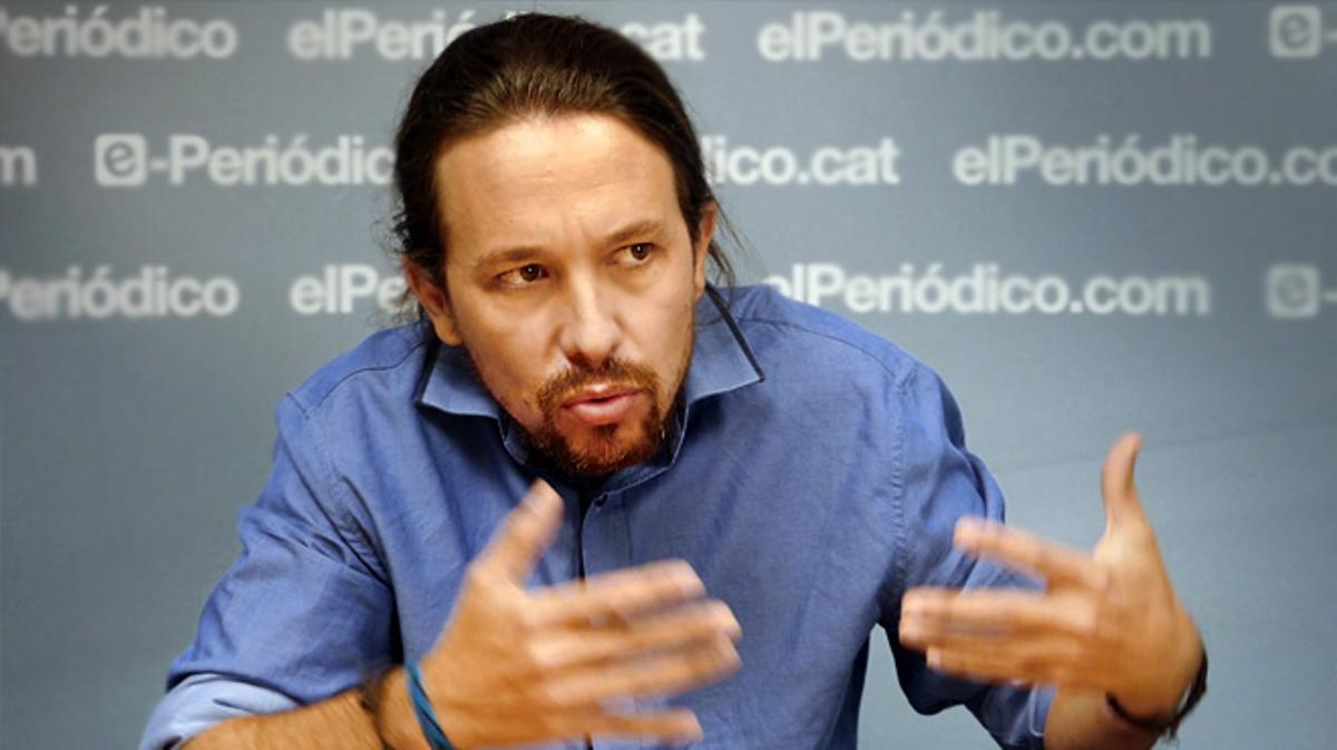 El secretari general de Podem repassa l’actualitat política per a EL PERIÓDICO.