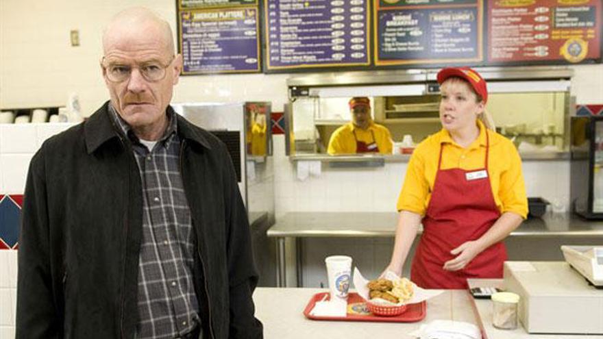 Walter White en &#039;Los Pollos Hermanos&#039;.