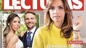 Paola Olmedo, tras su operación maxilofacial.