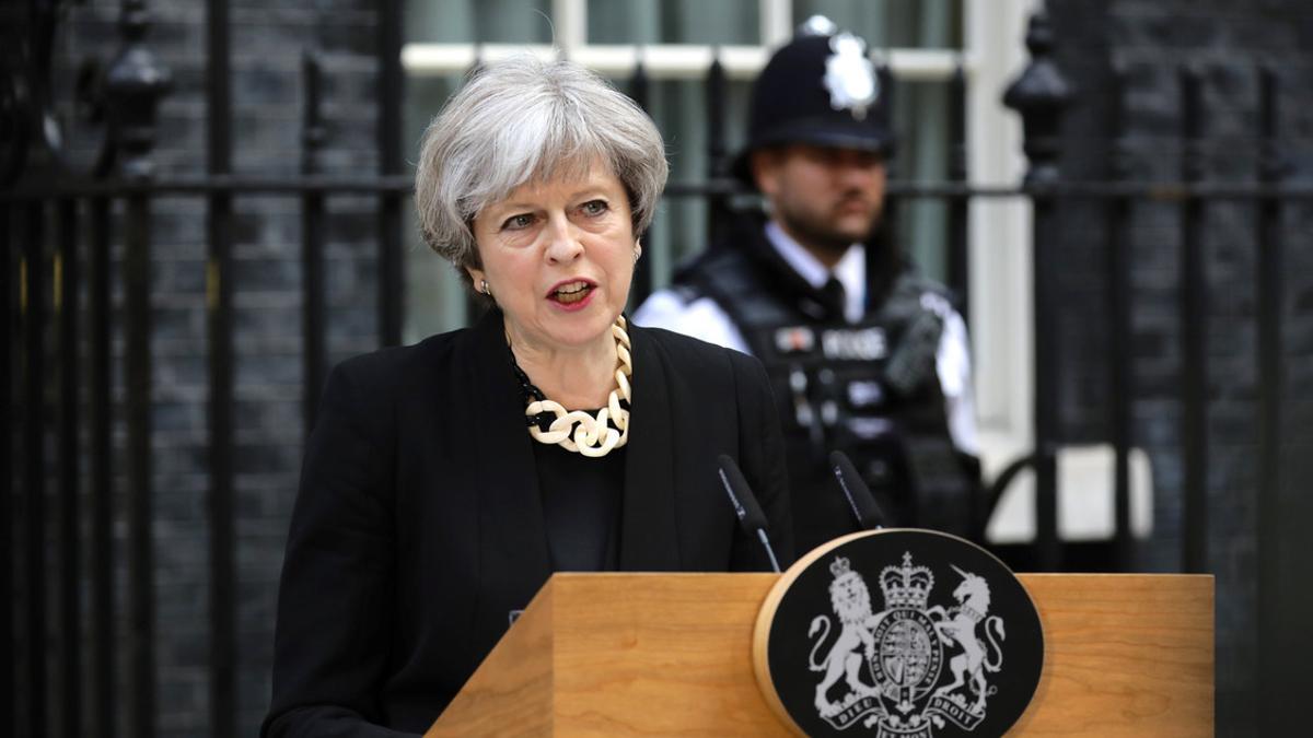 La primera ministra británica Theresa May