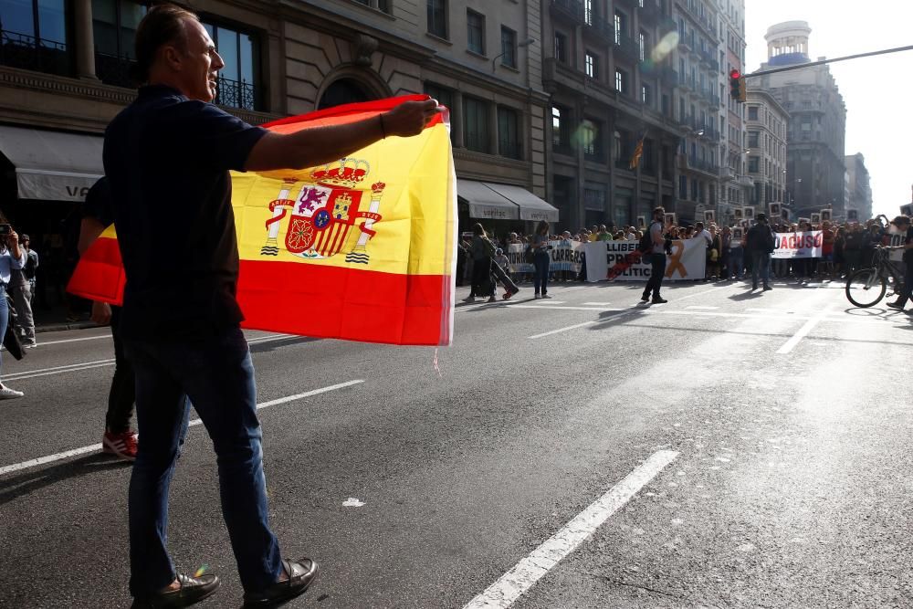 Concentración de simpatizantes independentistas ...