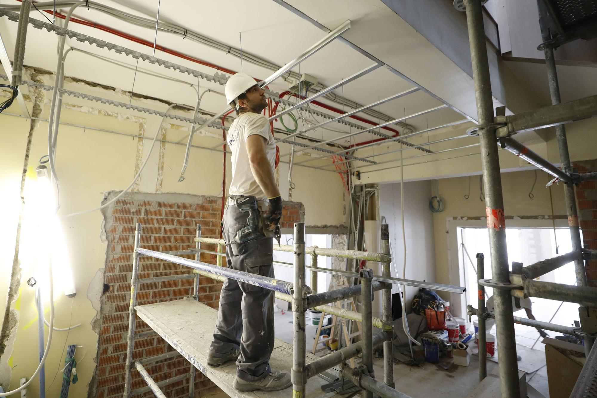 Así van las obras de la nueve sede de la Zona Franca en Areal