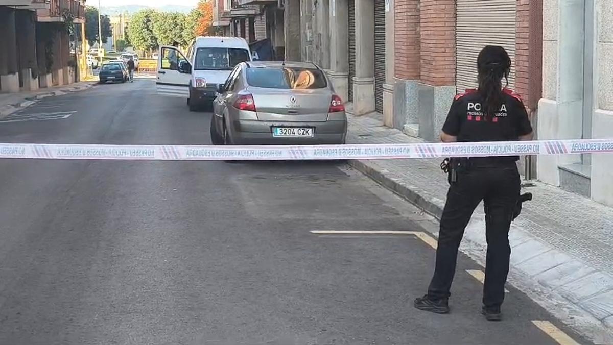 Investiguen la mort d’un home apunyalat al carrer Sant Jaume de Manresa